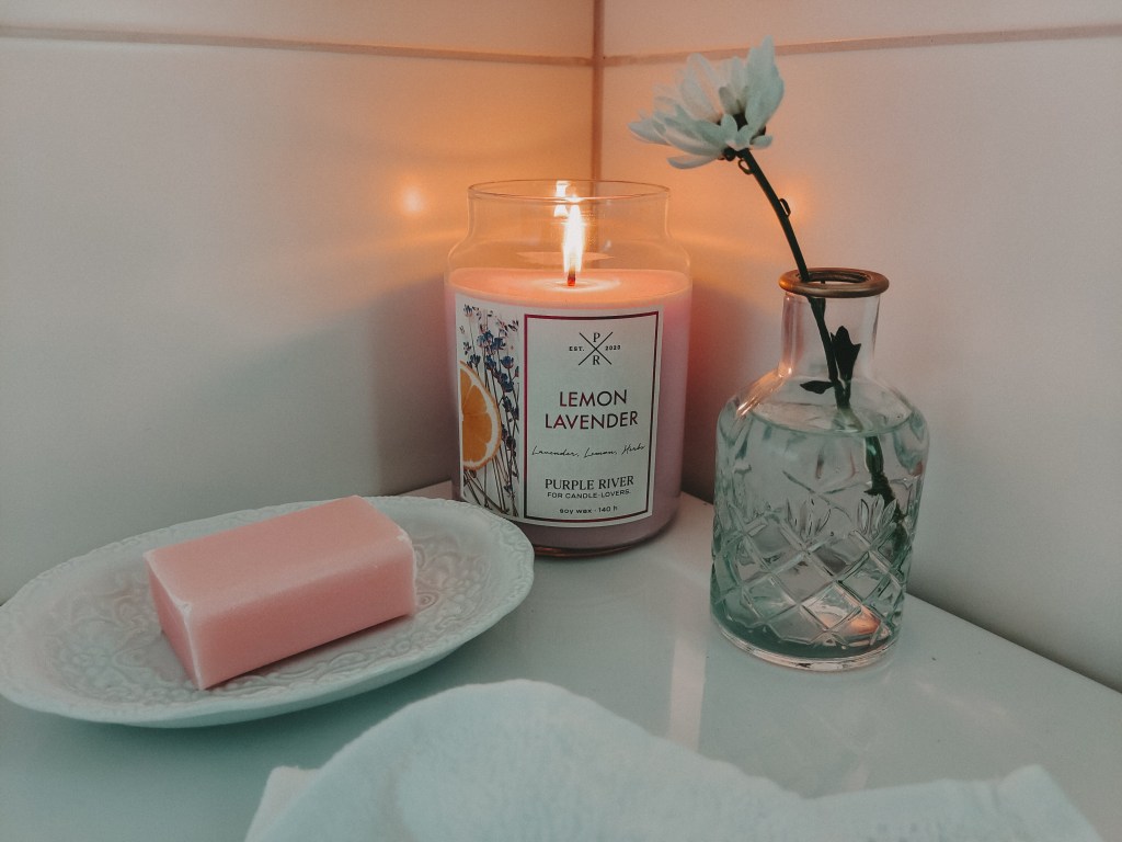 Kerze von Purple River