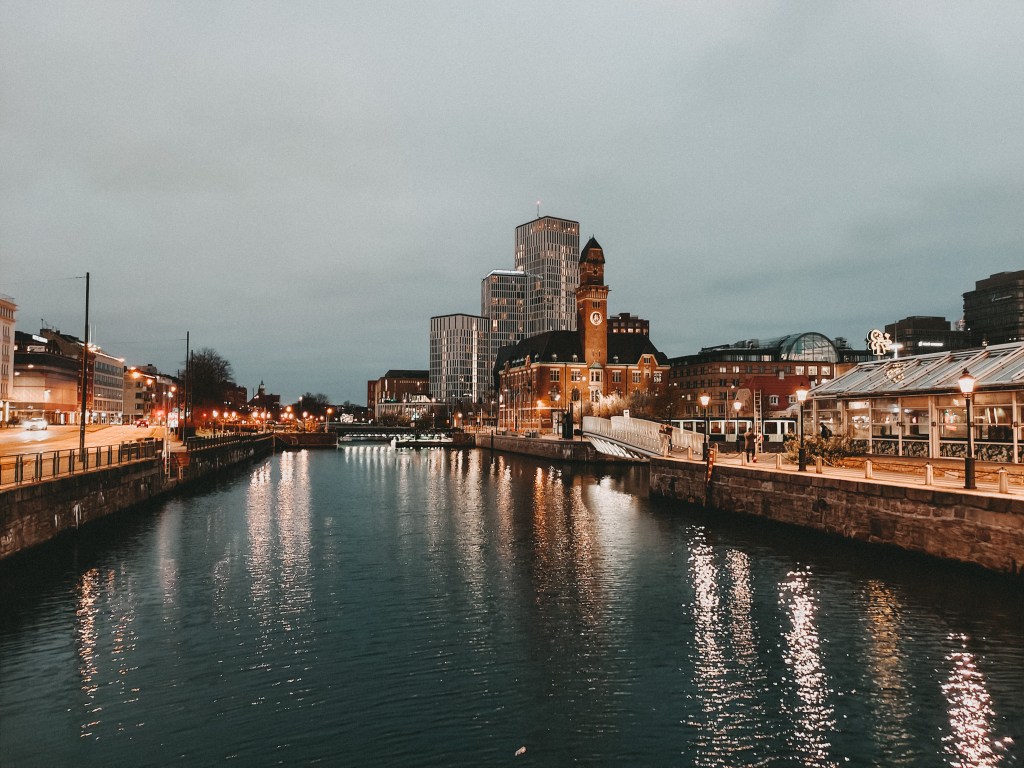 Malmö am Abend 
