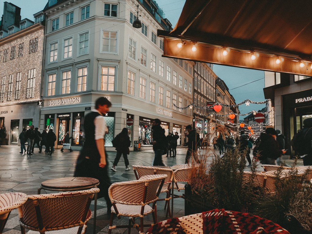 Im Café Norden in Kopenhagen 