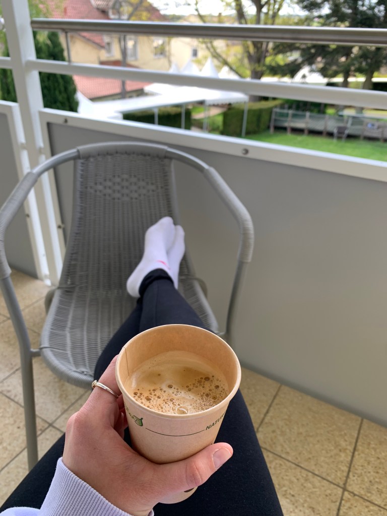 Mein Balkon in der Klinik